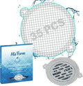 35 Pack Hair Catcher Shower Drain Disposable Mesh Stickers by FacialSpongeHairCatcherPortionControlContainerandMore