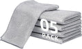 5 Pack Extra Large Non Scratch Wire Dishcloths, 30x30cm Double-Layer Silver by LikGuest