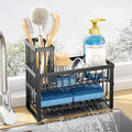 Kitsure Sponge Holder for Kitchen Sink, 9.3" x 4.1" x 8.5" by Kitsure