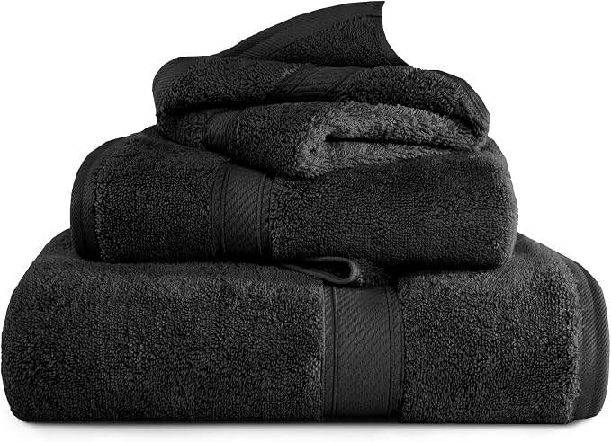 Superior Egyptian Cotton Ultra Plush & Absorbent, 3 Piece Set, Soft Luxury by SUPERIOR