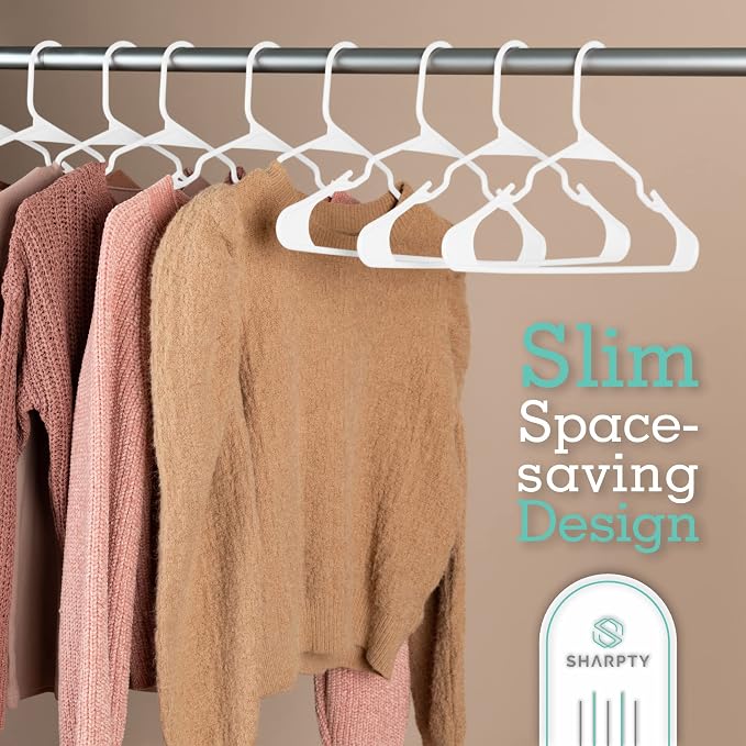 Plastic Clothes Hangers – Notched Hangers - Image 5