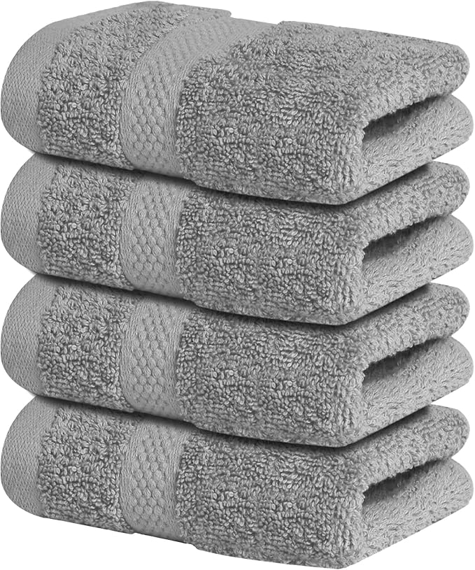 Infinitee Xclusives 100% Cotton Luxury Wash Cloths by InfiniteeXclusives