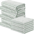 Homaxy Kitchen Towels and Dishcloths Set, Grass Green by Homaxy