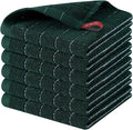 Homaxy 100% Cotton Terry Kitchen Dish Cloths, 6 Pack by Homaxy
