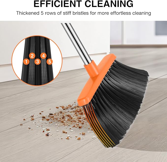 NACENA Broom and Dustpan Set - Image 6