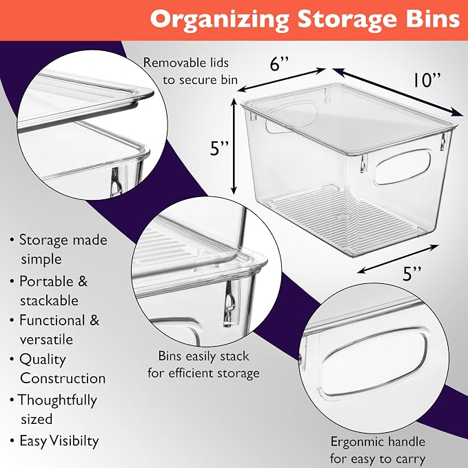 ClearSpace Pantry Storage Bins - Image 2