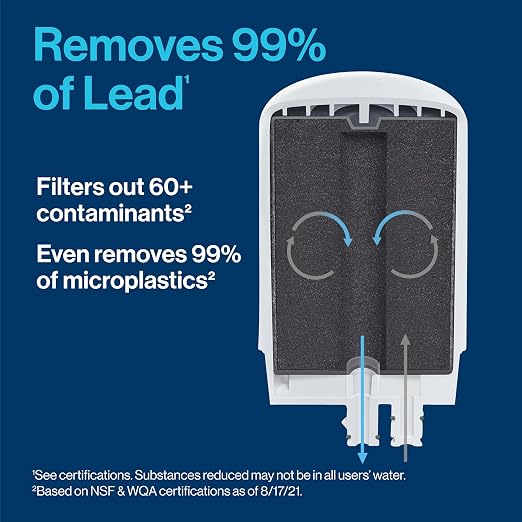 Brita Faucet Mount Water Filter System, No-Wait Filtration, Easy Install - Image 2