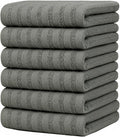 Premium Kitchen Towels 6 Pack 100% Cotton by BumbleTowels