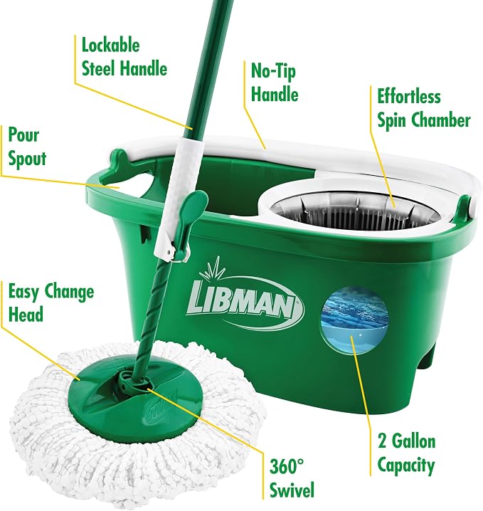 Libman Tornado Spin Mop System - Image 4