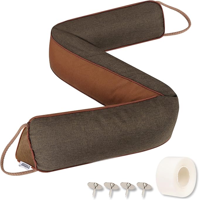 TORRAMI 30" Door Draft Stopper Under Bottom Insulation Noise Air Stopper 2.09LB by TORRAMI