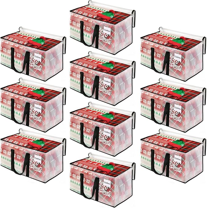 BlissTotes Moving Bags, 76L 10-Pack Storage Bags, Moving Boxes | Moving Box by BlissTotes