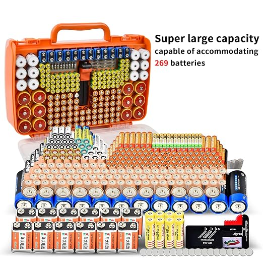 Battery Organizer Storage Case - Image 4