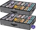 Onlyeasy Sturdy Under Bed Shoe Storage Organizer by Onlyeasy