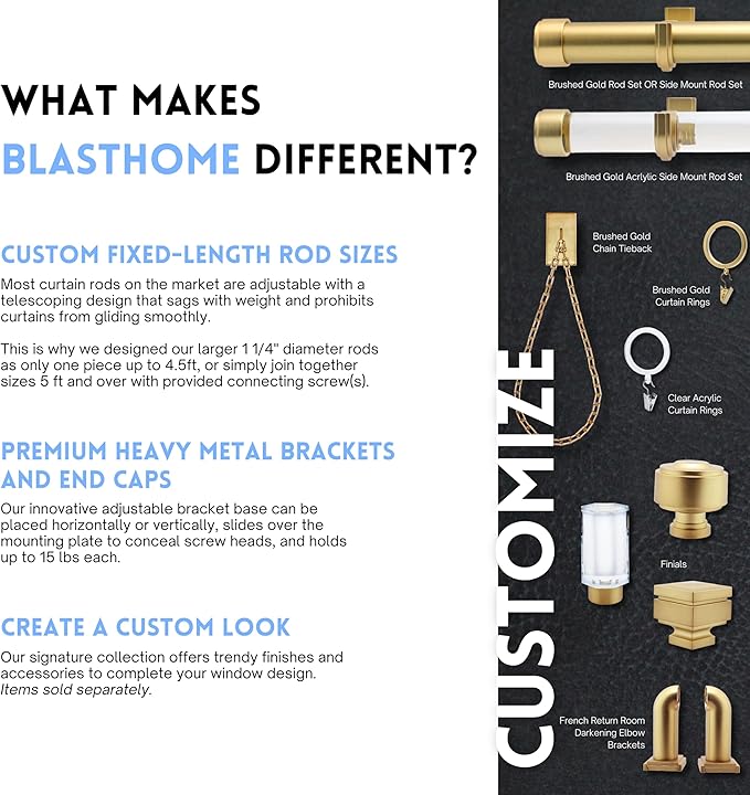 BlastHome® Luxury Curtain Rings – Premium Metal - Image 5