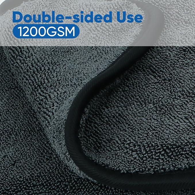 HOMEXCEL Car Drying Towel, SUV | Professional Microfiber Drying Towels - Image 4