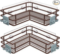 Nieifi Corner Shower Shelves, Adhesive Shower Caddy, Bathroom Organization by Nieifi