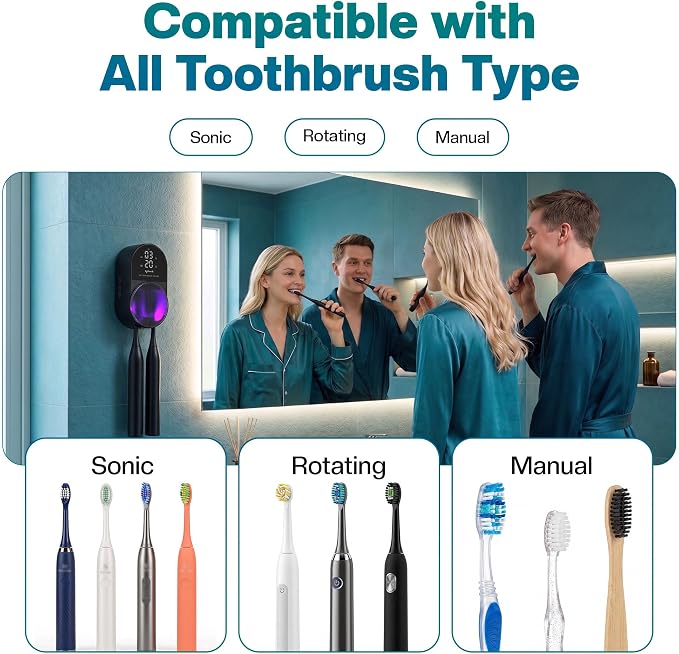 Jetfresh UV Toothbrush Sanitizer and Holder - Image 7