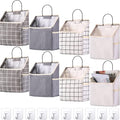 Boao 8 Packs Wall Hanging Storage Bag, Wall Storage Organizer Bags by Boao