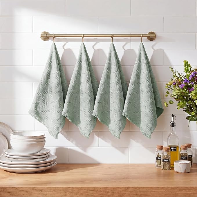 HunnmingRe 16 Pack Boho Hand Towel - Image 5