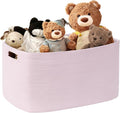 45L Small Woven Laundry Basket Hamper by SunNewt