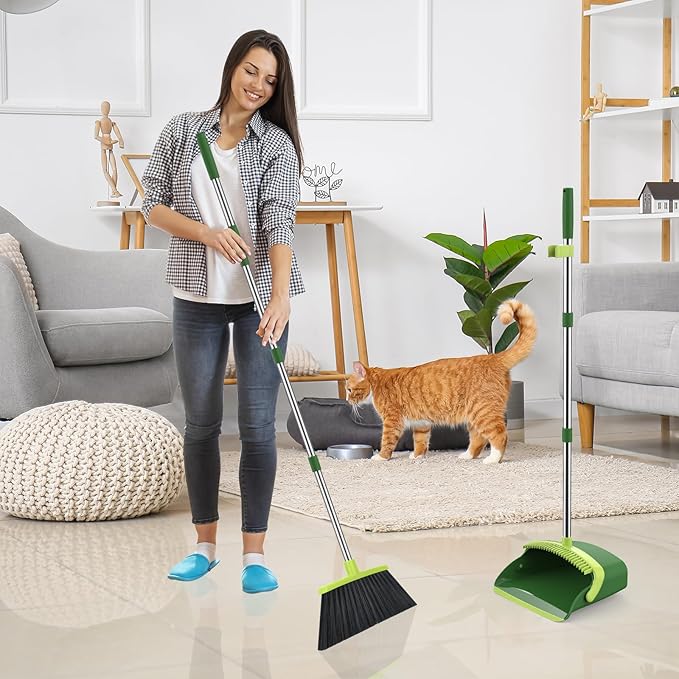 NACENA Broom and Dustpan Set - Image 7