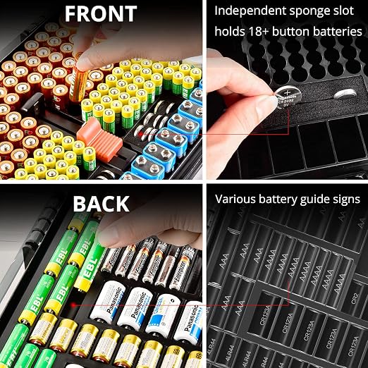 Battery Organizer Storage Case - Image 5