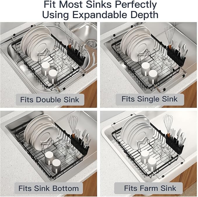 Dish Drying Rack Over The Sink - Image 5