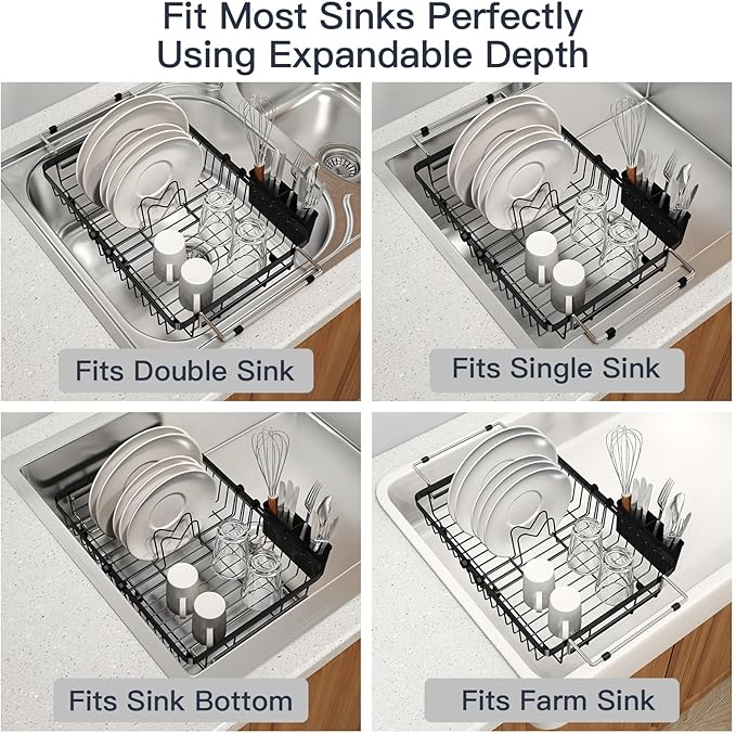 Dish Drying Rack Over The Sink - Image 4
