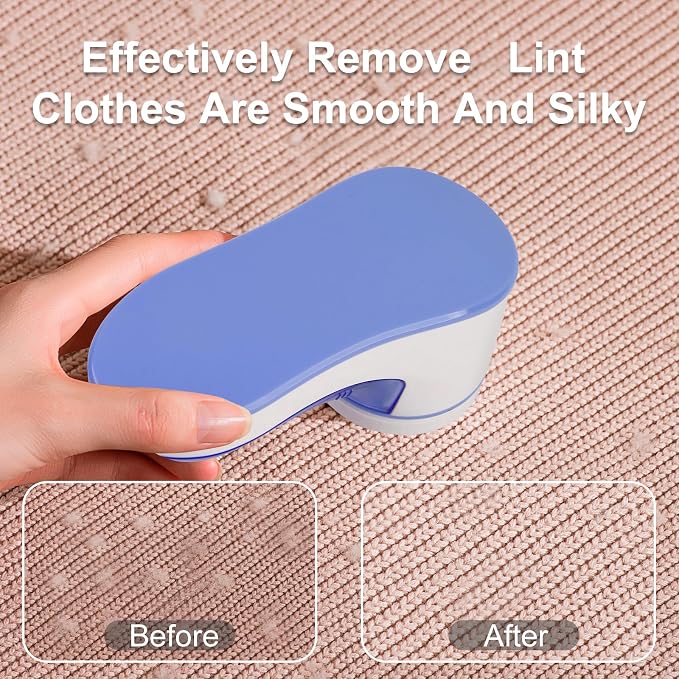 Fabric Shaver, Lint Remover for Clothes Rechargeable Clothes Shaver Pill Remover - Image 4