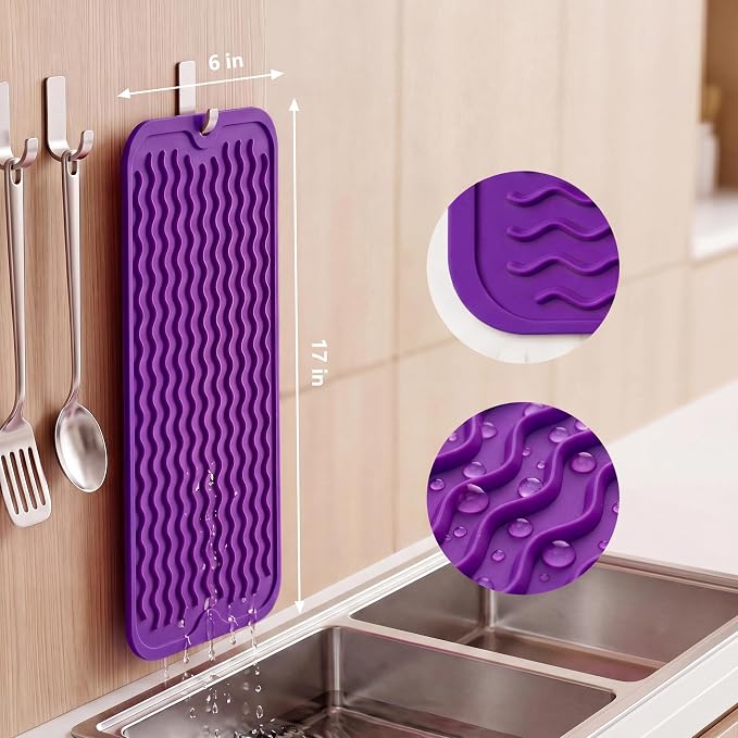MicoYang Silicone Dish Drying Mat - Image 2