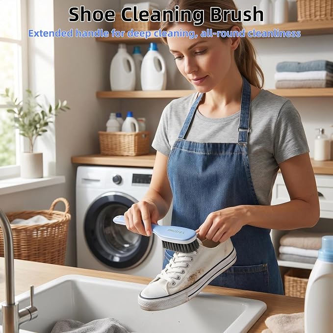 2 Pack Soft Bristle Cleaning Brushes Scrub Brush - Image 5