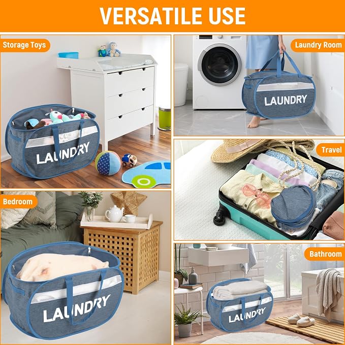 Collapsible Laundry Baskets - Image 7
