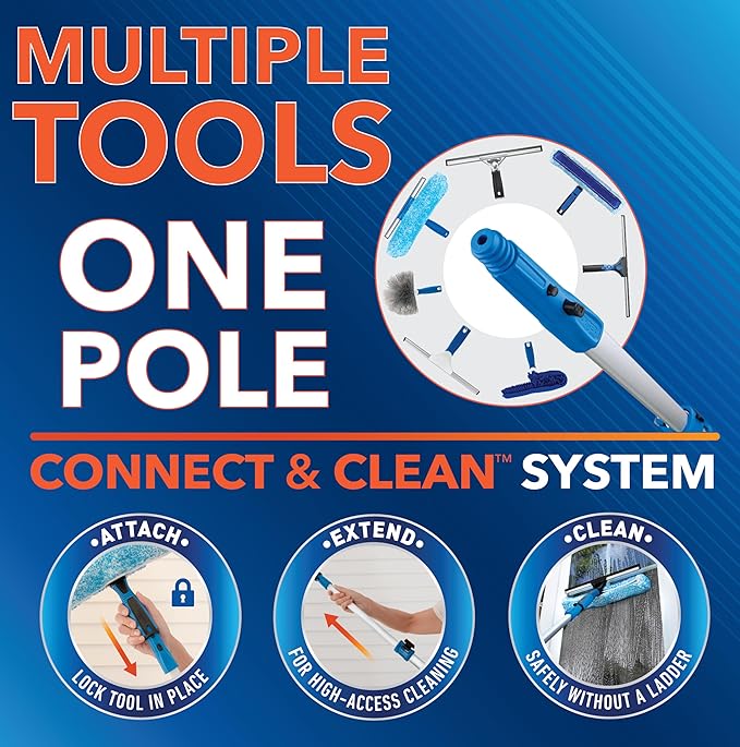 Unger Professional Connect and Clean 4" All-Purpose Scraper, and Floor Scraping - Image 10