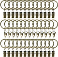 Lansian 44 Pack Curtain Rings by Lansian