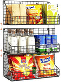 X-cosrack 3 Tier Large Stackable Snack Organizer by X-cosrack