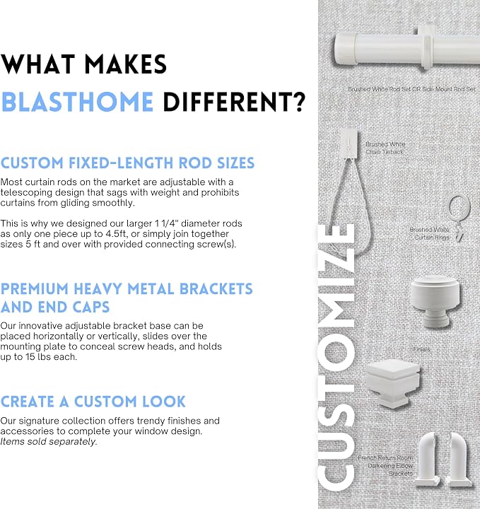 BlastHome® Luxury Curtain Rings - Image 5