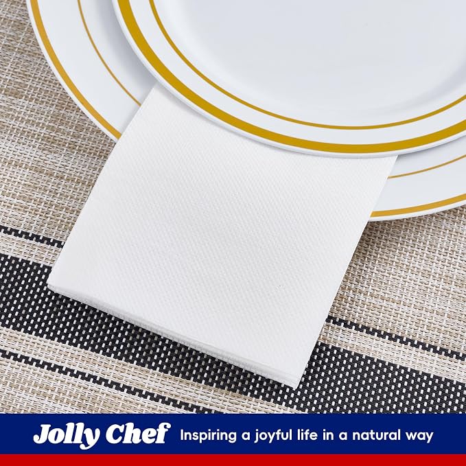 400 Pack Disposable Paper Napkins, Soft Bathroom Napkins Guest Disposable - Image 4