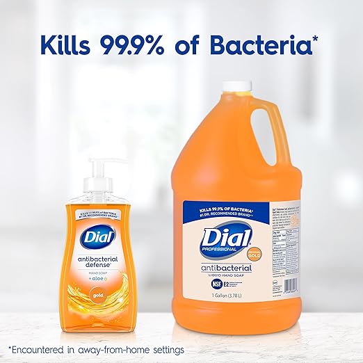 Dial® Liquid Hand Soap, 1 Gallon | Broad spectrum antibacterial effectiveness - Image 2