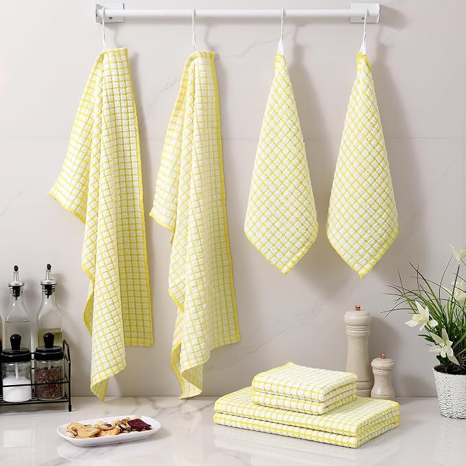 Homaxy Kitchen Towels and Dishcloths Set - Image 7