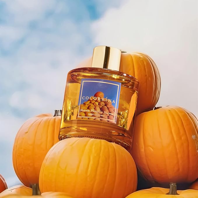 Reed Diffuser - Morton Pumpkin Harvest Reed Diffuser Set - Image 3