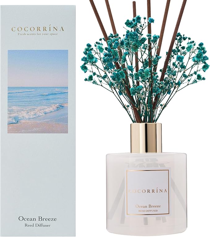 Reed Diffuser - Ocean Breeze Scented Diffuser - Image 2