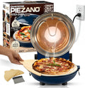 PIEZANO Crispy Crust Pizza Oven by Granitestone – Electric Pizza Oven Indoor Portable, 12 Inch Indoor Pizza Ovens Countertop, Pizza Maker Heats up to 800˚F for Stone Baked Pizza at Home - Navy