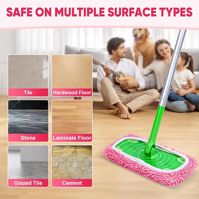 6 Pack Reusable Mop Pads Compatible - Image 5