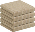 Homaxy 100% Cotton Terry Kitchen Towels, 4 Pack by Homaxy