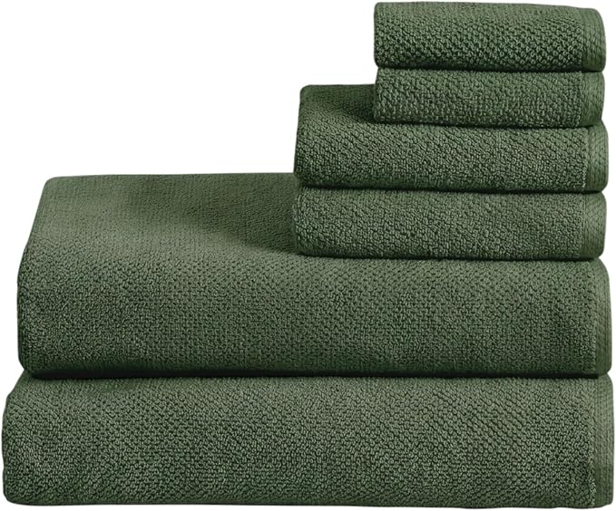 Great Bay Home 100% Cotton 6 Piece Bath Sheet Set by GreatBayHome