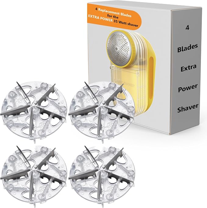 Pionix Extra Power Lint Remover Fabric Shaver Replacement Blades, Used to by Pionix