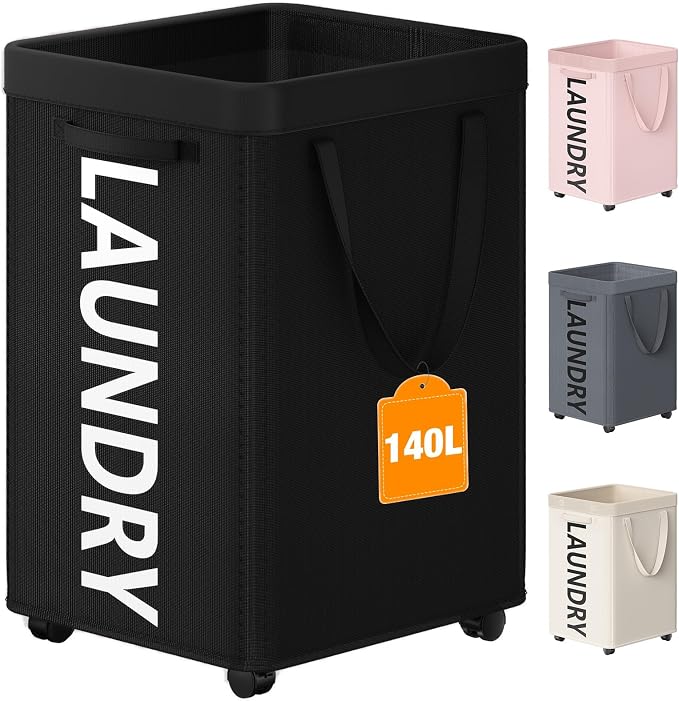 Optish 140L Extra Large Laundry Basket by Optish