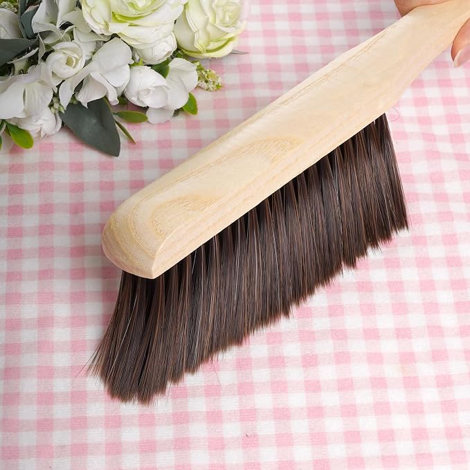 Rbenxia Wooden Handle Bench Brushes Soft Household Dust Cleaning Brushes | Soft - Image 4