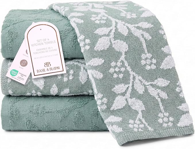 Kitchen Towels, 18 x 28 Kitchen Linens by MosJos