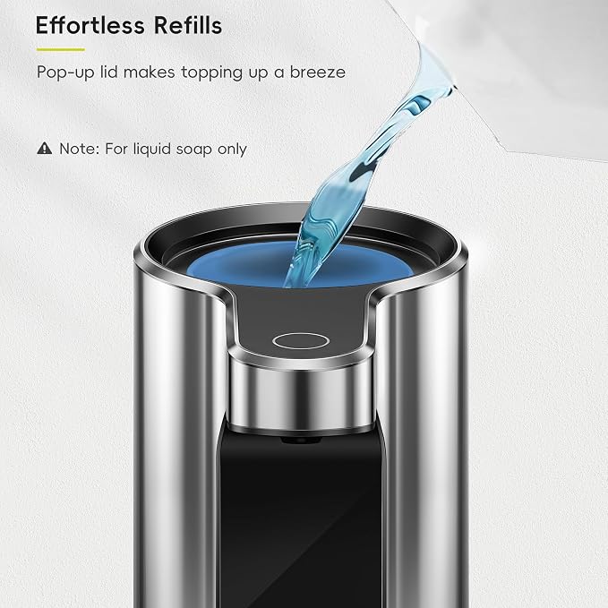 EKO Aroma 9 fl oz Automatic Liquid Soap Dispenser, Rechargeable - Image 6